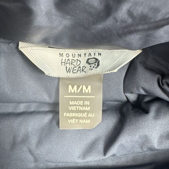 Mountain Hardwear Puffer Jacket Womens M Blue Stretchdown‎ Quilted Coat Winter - Picture 3 of 9